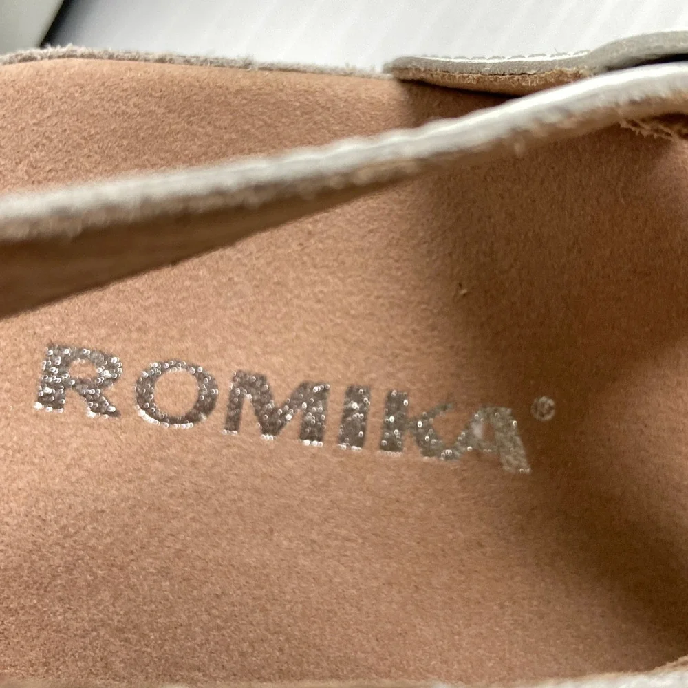 Romika Ridschi 54 White Leather Sandal Womens EU 41 US 10 10.5 NEW
